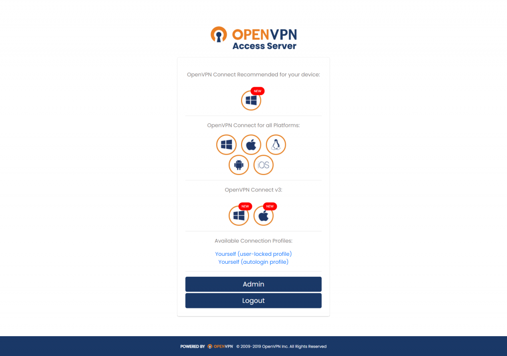 วิธีการใช้งานเครื่อง Client บน OpenVPN