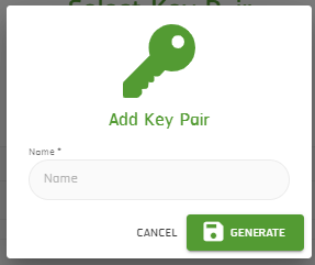 Add New Key Pair