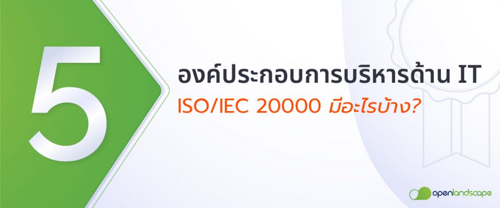 ภาพประกอบ 1 ISO 20000